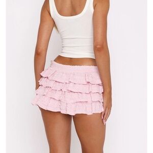 Whitefox pink skort
